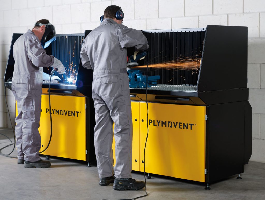 Plymovent DraftMax downdraft welding table